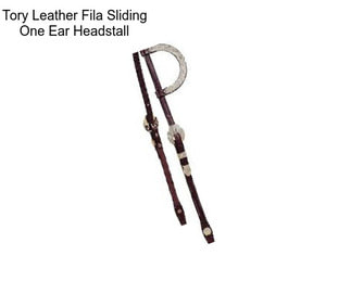 Tory Leather Fila Sliding One Ear Headstall