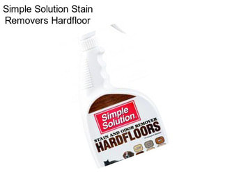 Simple Solution Stain Removers Hardfloor