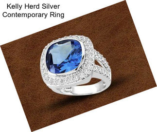 Kelly Herd Silver Contemporary Ring