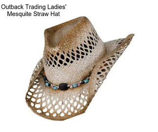 Outback Trading Ladies\' Mesquite Straw Hat
