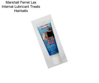 Marshall Ferret Lax Internal Lubricant Treats Hairballs