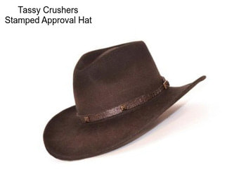 Tassy Crushers Stamped Approval Hat