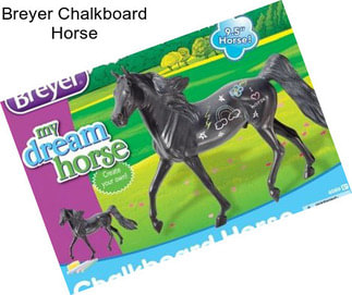 Breyer Chalkboard Horse