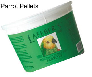 Parrot Pellets