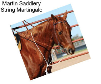 Martin Saddlery String Martingale