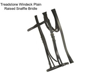 Treadstone Windeck Plain Raised Snaffle Bridle