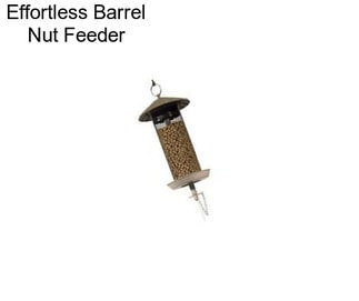 Effortless Barrel Nut Feeder