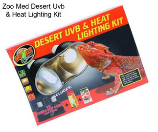 Zoo Med Desert Uvb & Heat Lighting Kit