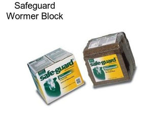 Safeguard Wormer Block