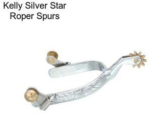 Kelly Silver Star Roper Spurs