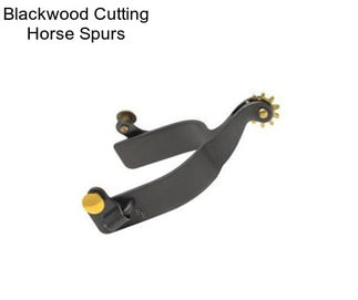 Blackwood Cutting Horse Spurs