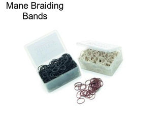 Mane Braiding Bands