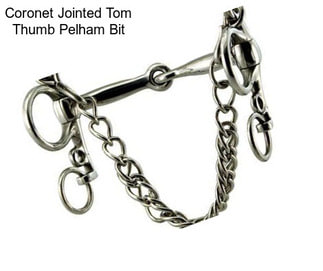 Coronet Jointed Tom Thumb Pelham Bit