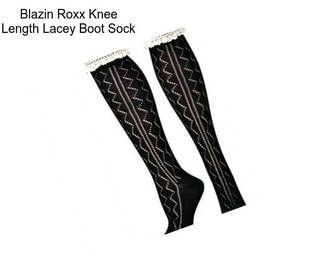 Blazin Roxx Knee Length Lacey Boot Sock