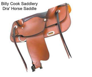 Billy Cook Saddlery Dra\' Horse Saddle