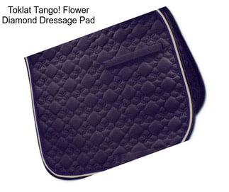 Toklat Tango! Flower Diamond Dressage Pad