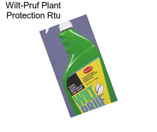 Wilt-Pruf Plant Protection Rtu