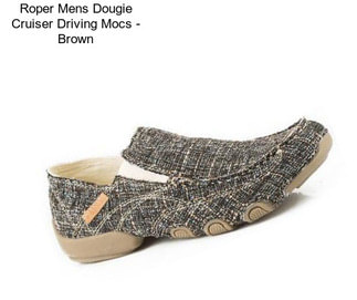 Roper Mens Dougie Cruiser Driving Mocs - Brown