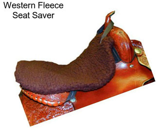Western Fleece Seat Saver