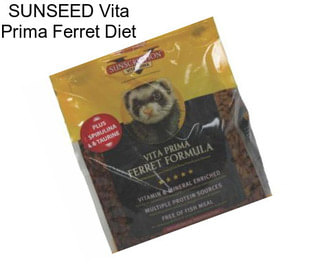 SUNSEED Vita Prima Ferret Diet