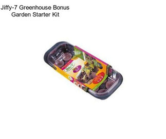 Jiffy-7 Greenhouse Bonus Garden Starter Kit