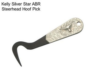 Kelly Silver Star ABR Steerhead Hoof Pick