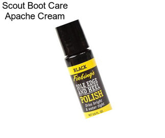 Scout Boot Care Apache Cream
