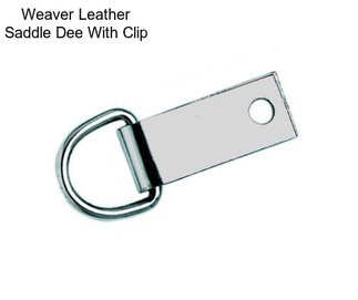 Weaver Leather Saddle Dee With Clip