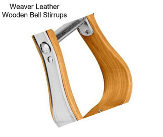 Weaver Leather Wooden Bell Stirrups