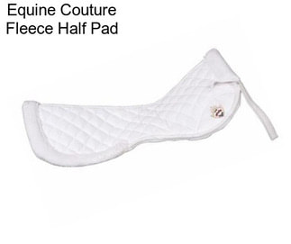 Equine Couture Fleece Half Pad