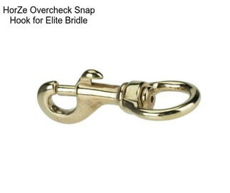 HorZe Overcheck Snap Hook for Elite Bridle