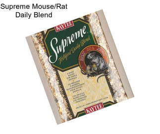 Supreme Mouse/Rat Daily Blend