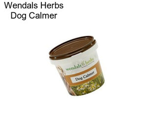 Wendals Herbs Dog Calmer