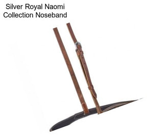 Silver Royal Naomi Collection Noseband