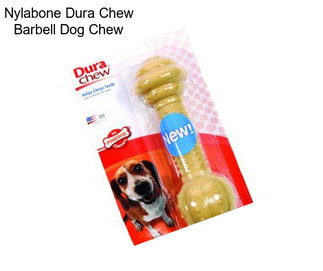 Nylabone Dura Chew Barbell Dog Chew