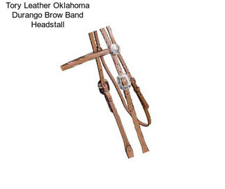 Tory Leather Oklahoma Durango Brow Band Headstall