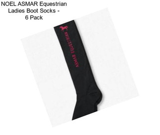 NOEL ASMAR Equestrian Ladies Boot Socks - 6 Pack