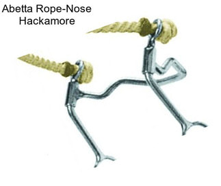 Abetta Rope-Nose Hackamore