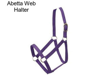 Abetta Web Halter