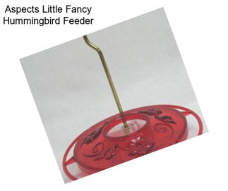 Aspects Little Fancy Hummingbird Feeder