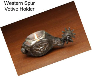 Western Spur Votive Holder