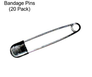 Bandage Pins (20 Pack)