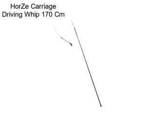 HorZe Carriage Driving Whip 170 Cm