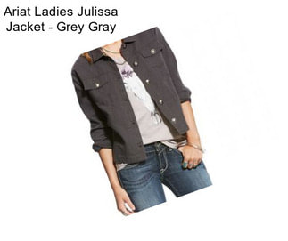 Ariat Ladies Julissa Jacket - Grey Gray