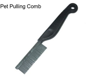 Pet Pulling Comb