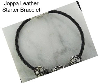 Joppa Leather Starter Bracelet