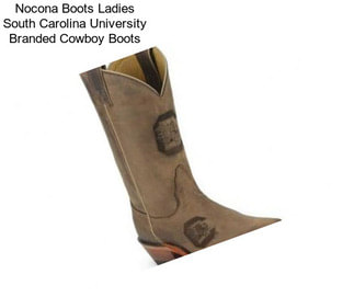 Nocona Boots Ladies South Carolina University Branded Cowboy Boots