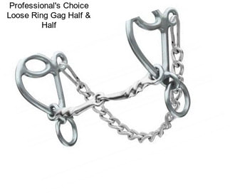 Professional\'s Choice Loose Ring Gag Half & Half