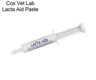 Cox Vet Lab Lacta Aid Paste