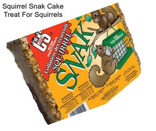 Squirrel Snak Cake Treat For Squirrels